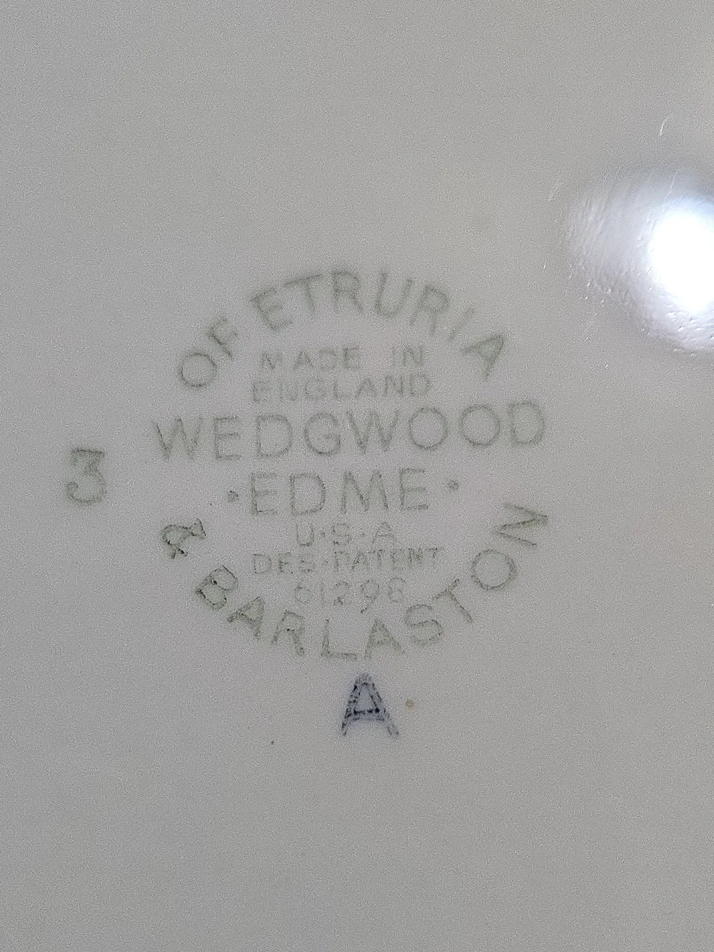 Wedgwood table finish neutral